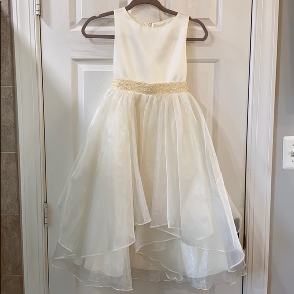 Beautiful off-white Communion/Flower Girl dress. - Picture 1 of 4